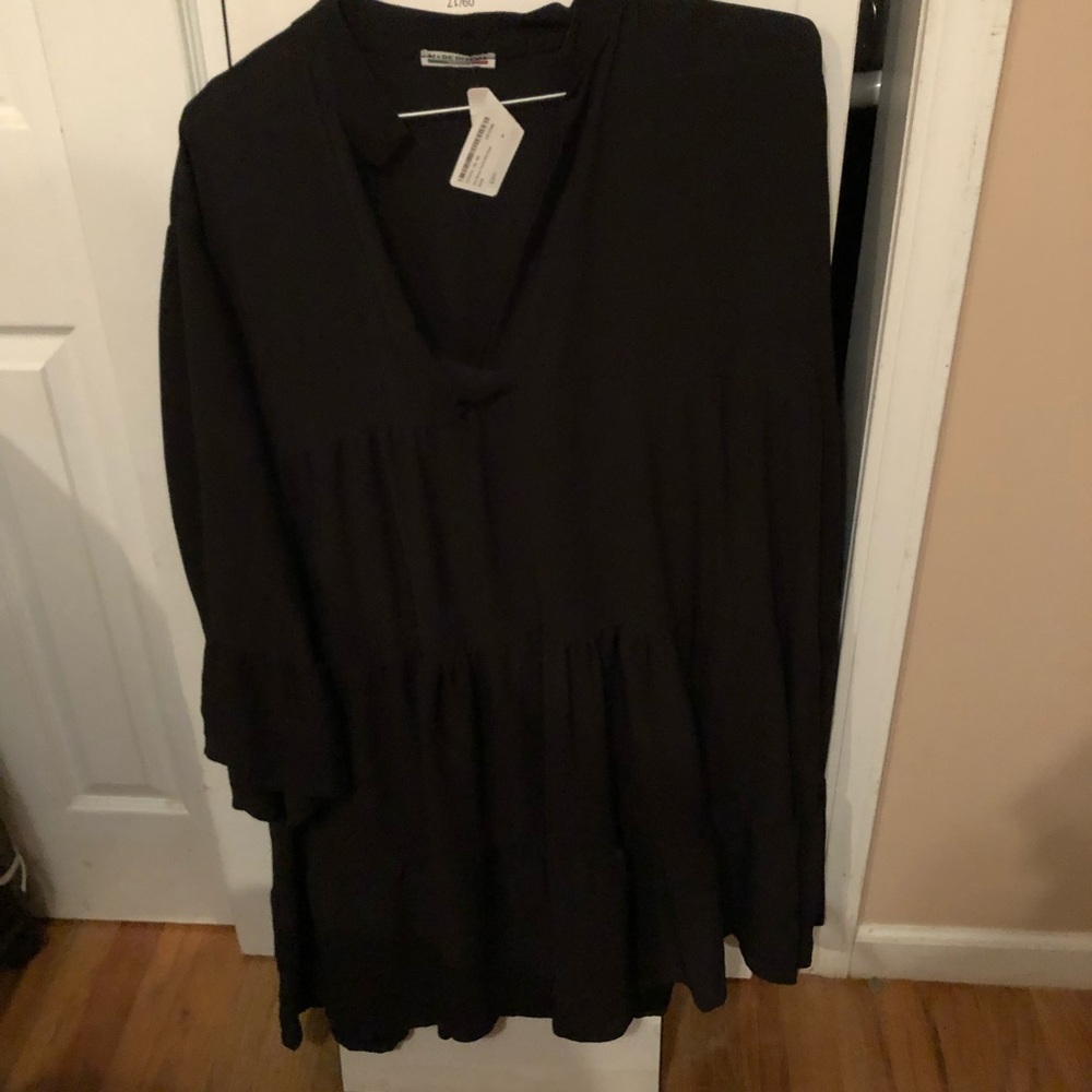 Black never worn boho dress